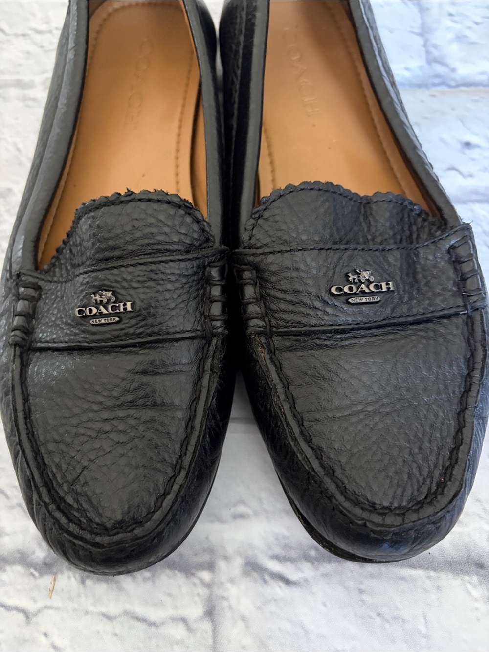 Coach Classic Leather Loaf - Black - Picture 5 of 5